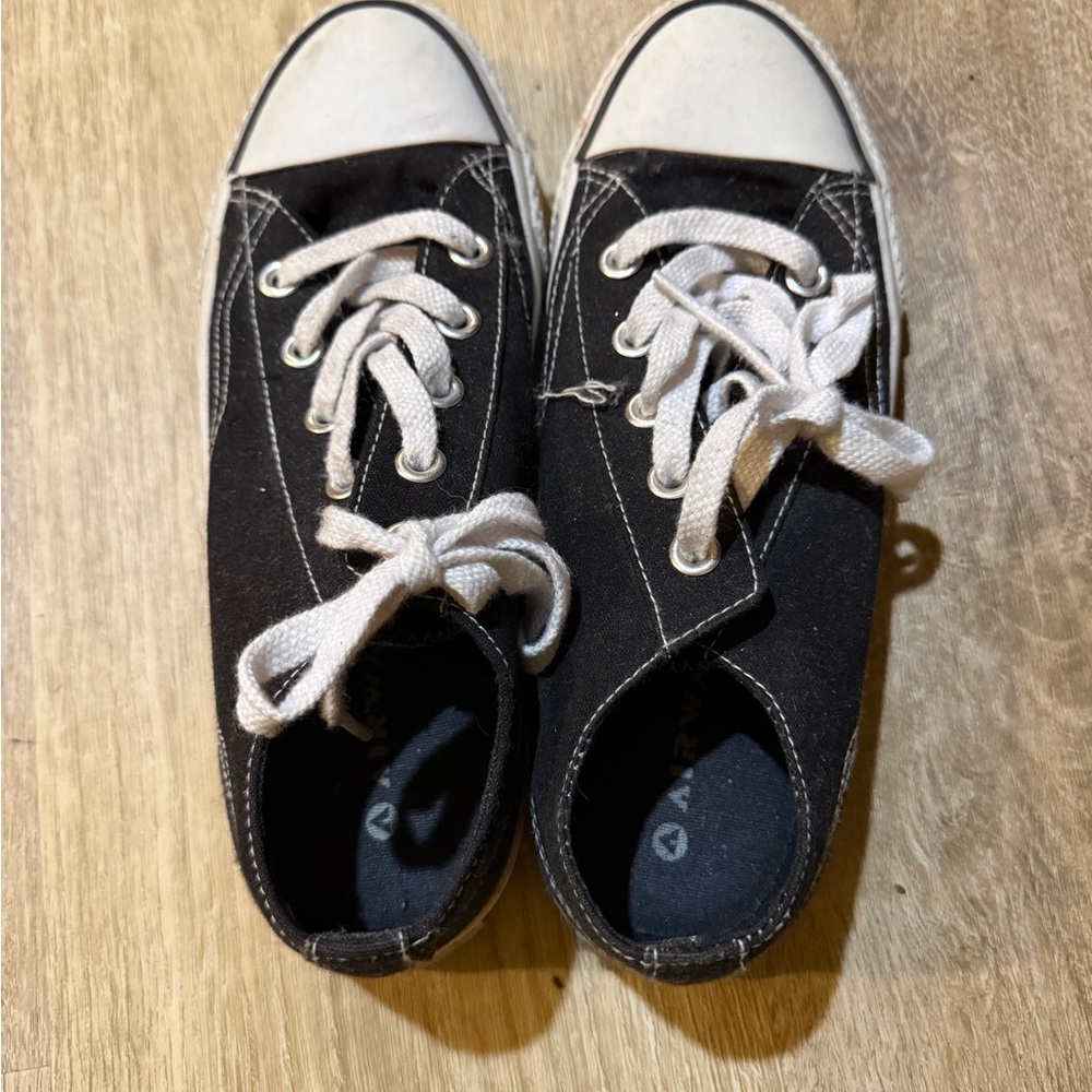 Classic Black Sneakers